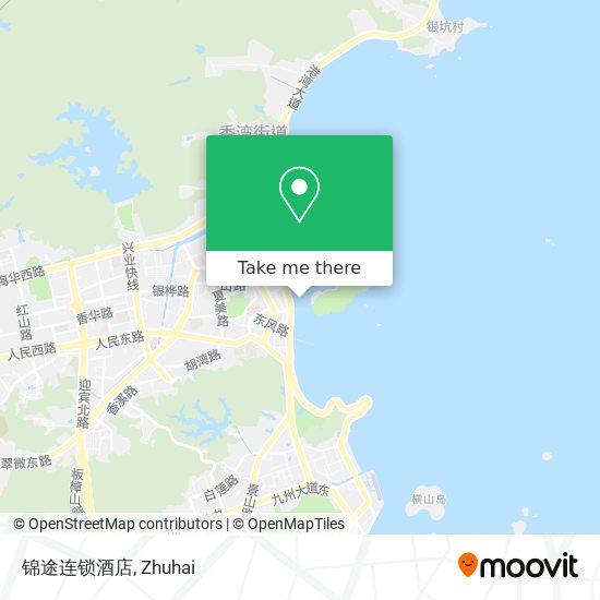 锦途连锁酒店 map