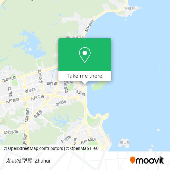 发都发型屋 map