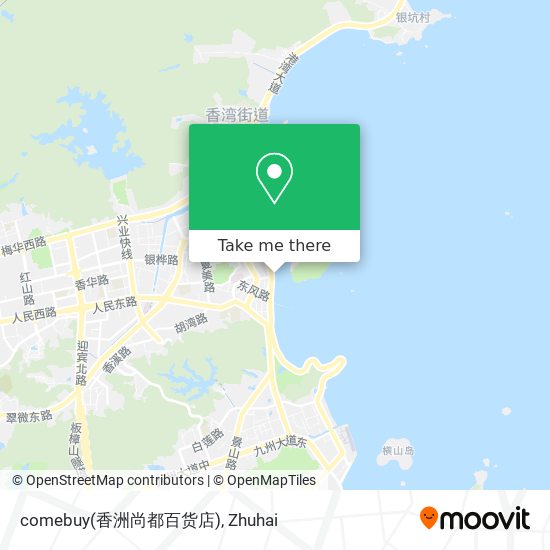 comebuy(香洲尚都百货店) map