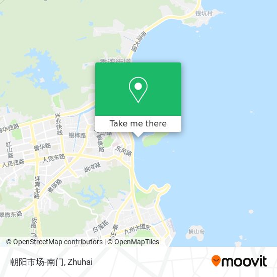 朝阳市场-南门 map