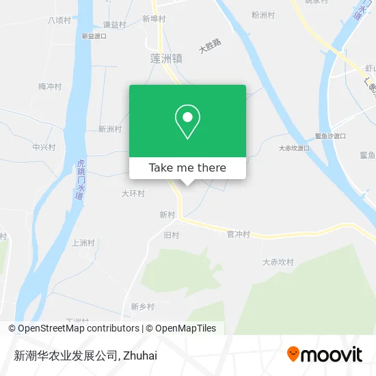 新潮华农业发展公司 map
