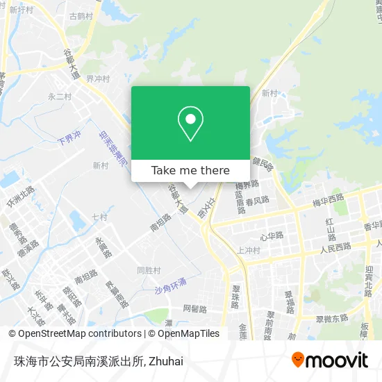 珠海市公安局南溪派出所 map