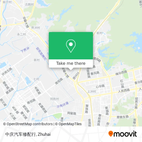 中庆汽车修配行 map