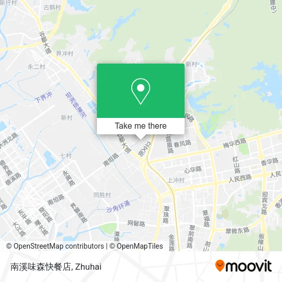 南溪味森快餐店 map