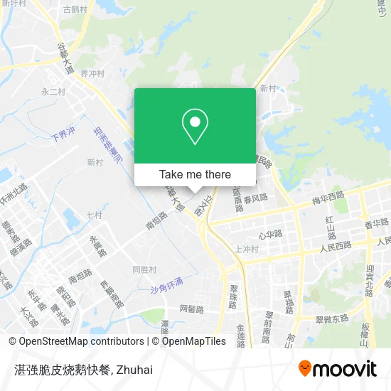 湛强脆皮烧鹅快餐 map
