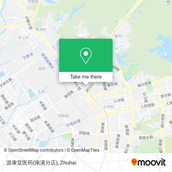 源康堂医药(南溪分店) map