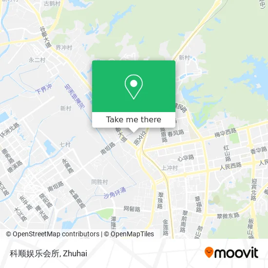 科顺娱乐会所 map