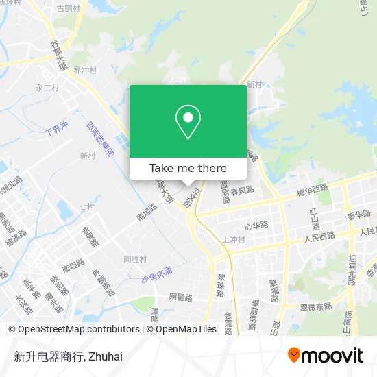 新升电器商行 map