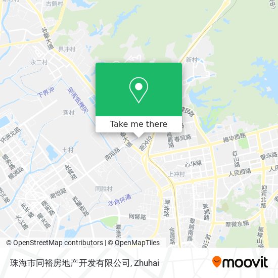 珠海市同裕房地产开发有限公司 map