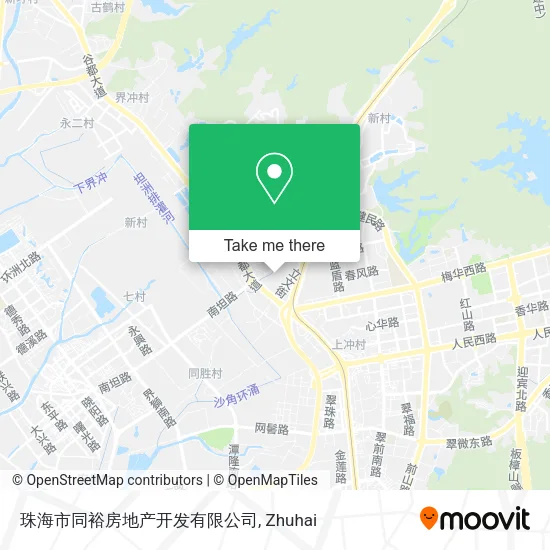珠海市同裕房地产开发有限公司 map