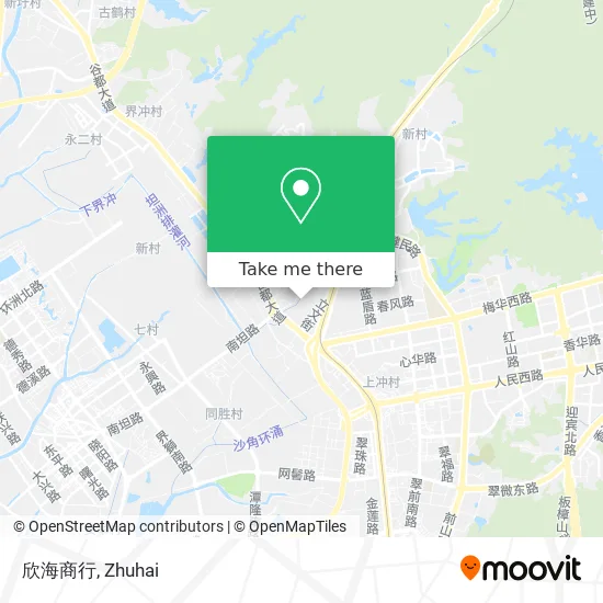 欣海商行 map