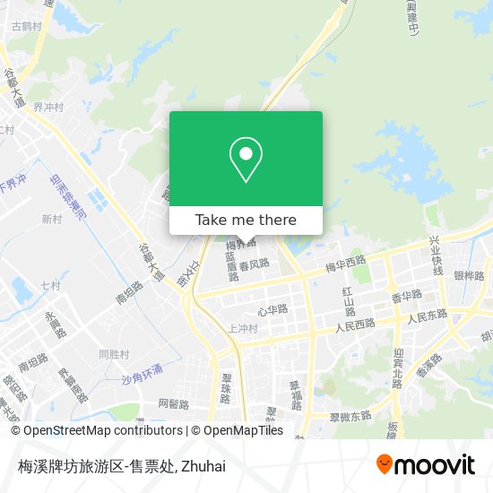 梅溪牌坊旅游区-售票处 map