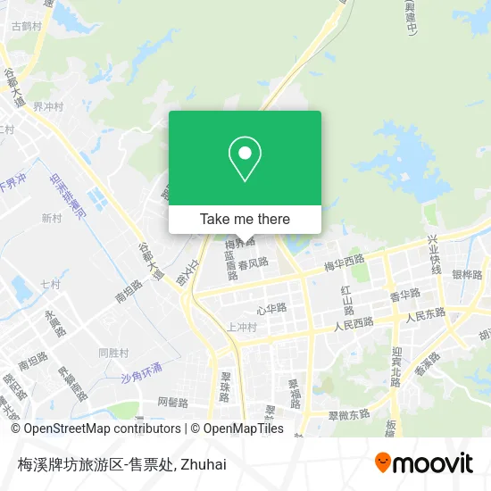 梅溪牌坊旅游区-售票处 map