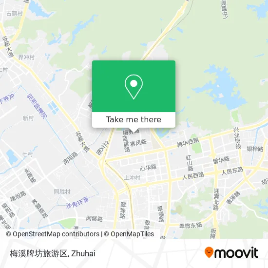 梅溪牌坊旅游区 map