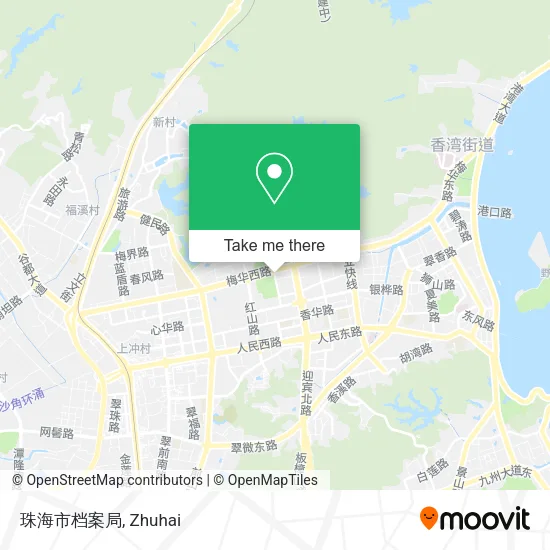 珠海市档案局 map