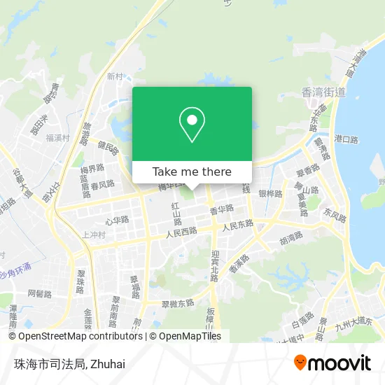 珠海市司法局 map