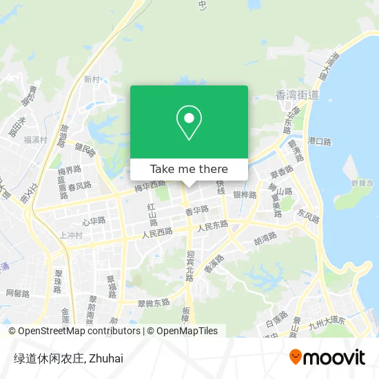 绿道休闲农庄 map