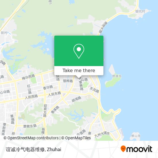 谊诚冷气电器维修 map