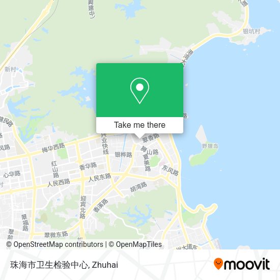 珠海市卫生检验中心 map