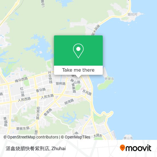 湛鑫烧腊快餐紫荆店 map