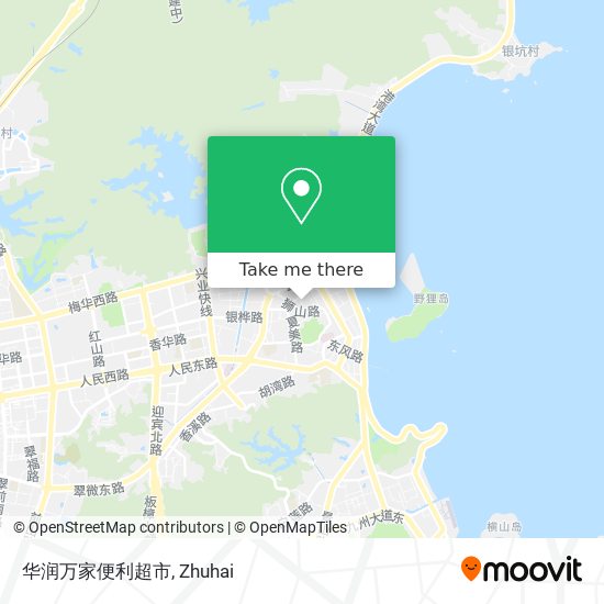 华润万家便利超市 map