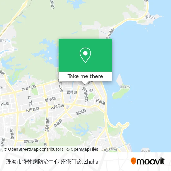 珠海市慢性病防治中心-痤疮门诊 map