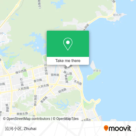 沿河小区 map