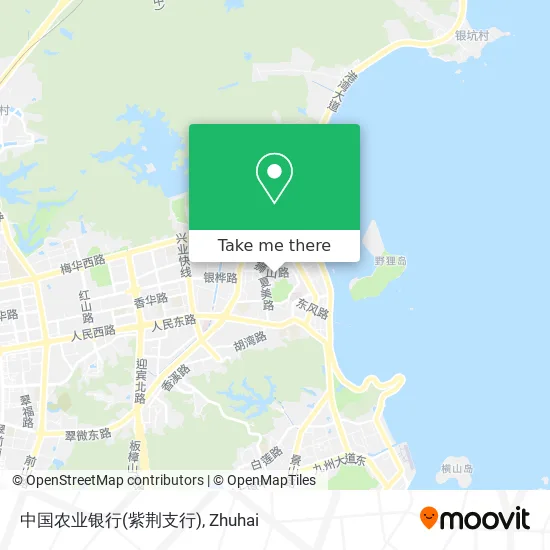 中国农业银行(紫荆支行) map