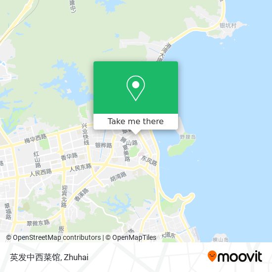 英发中西菜馆 map