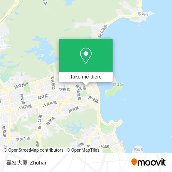 嘉发大厦 map