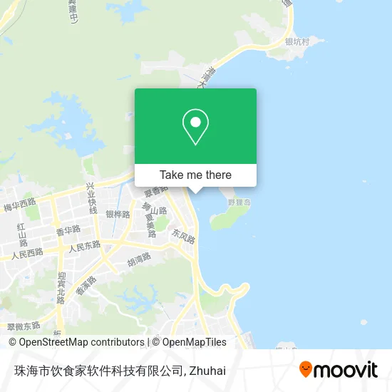 珠海市饮食家软件科技有限公司 map