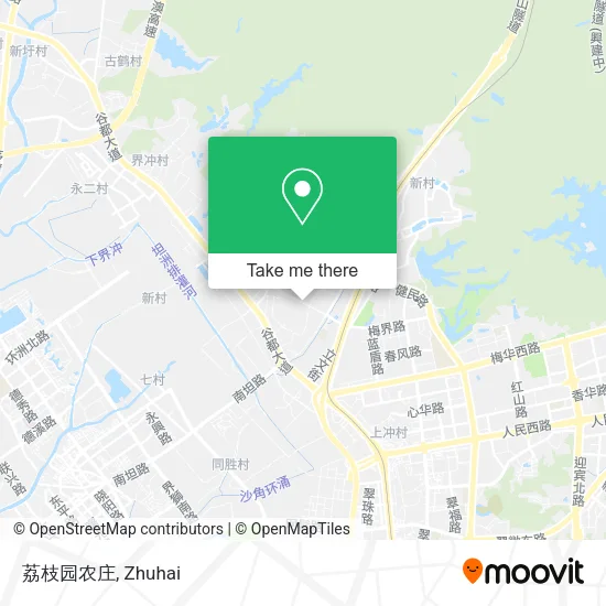 荔枝园农庄 map
