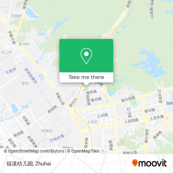 福溪幼儿园 map