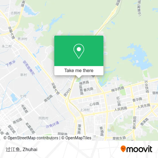 过江鱼 map