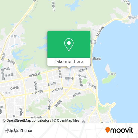 停车场 map