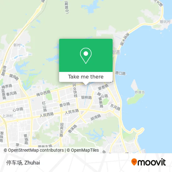 停车场 map