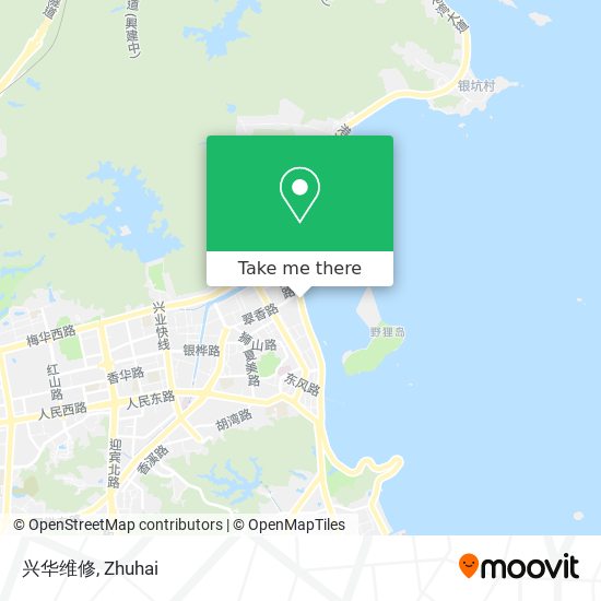 兴华维修 map