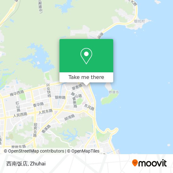 西南饭店 map