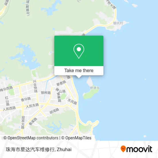 珠海市星达汽车维修行 map