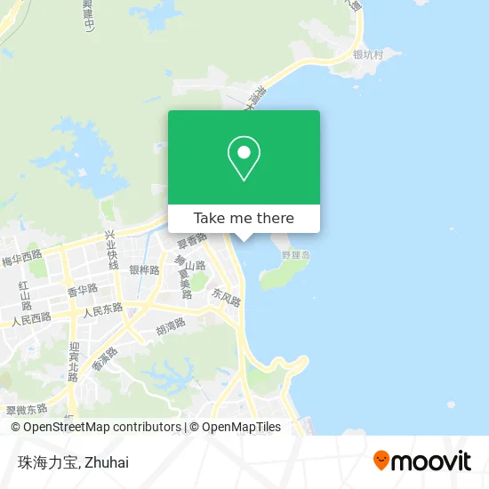 珠海力宝 map