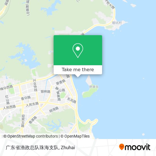 广东省渔政总队珠海支队 map