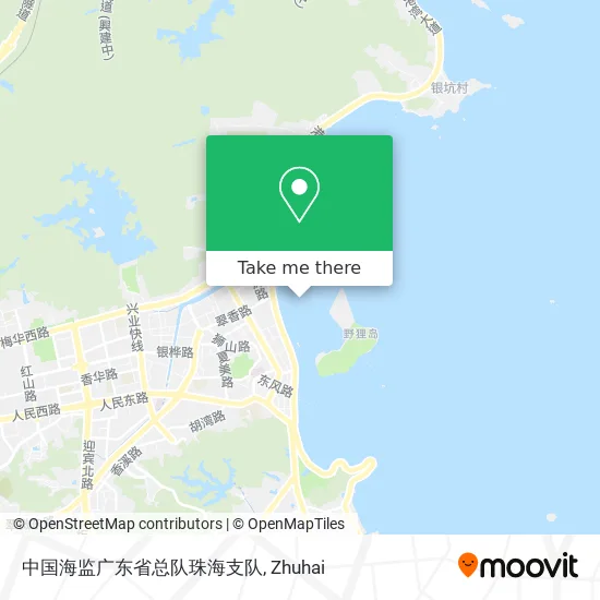 中国海监广东省总队珠海支队 map