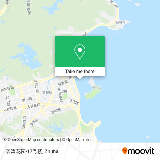 碧涛花园-17号楼 map