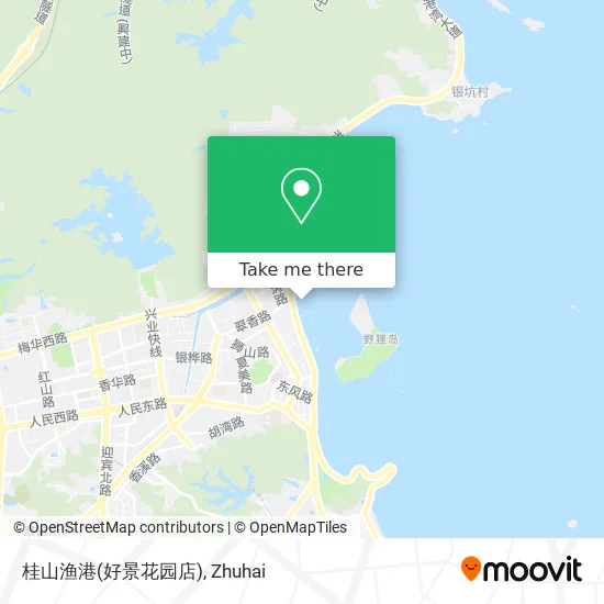 桂山渔港(好景花园店) map