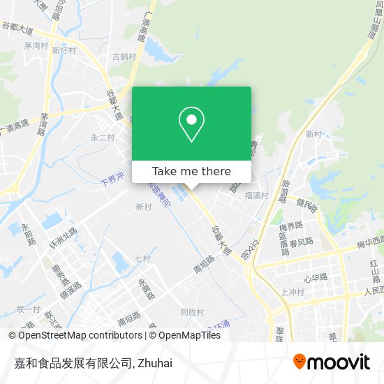 嘉和食品发展有限公司 map