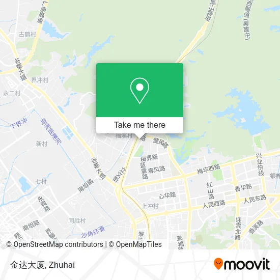 金达大厦 map