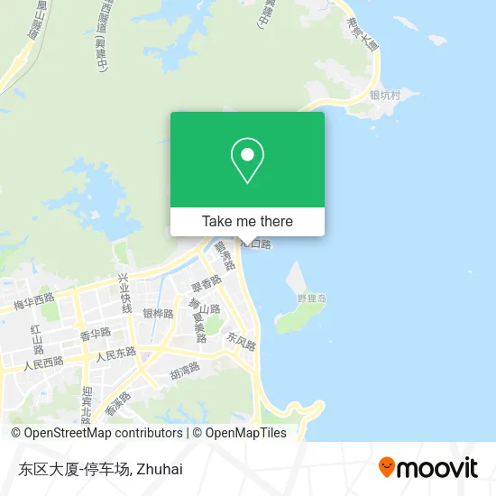东区大厦-停车场 map