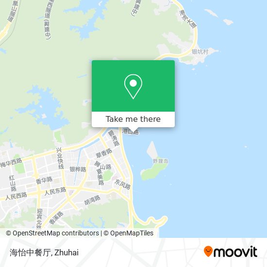 海怡中餐厅 map