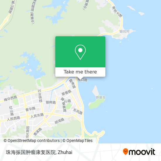 珠海振国肿瘤康复医院 map