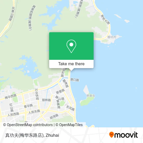 真功夫(梅华东路店) map